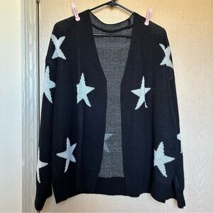 Star Cardigan - SHEIN - Size 2XL